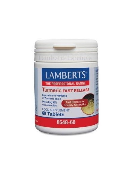 CÃºrcuma de LiberaciÃ³n RÃ¡pida 60 de Lamberts