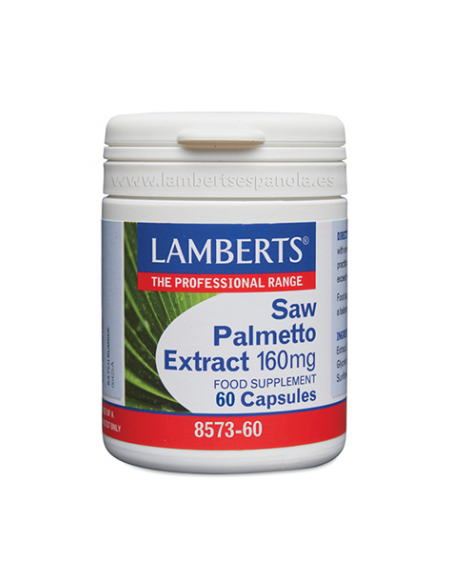 Saw Palmetto Extracto 160 mg 60 caps de Lamberts