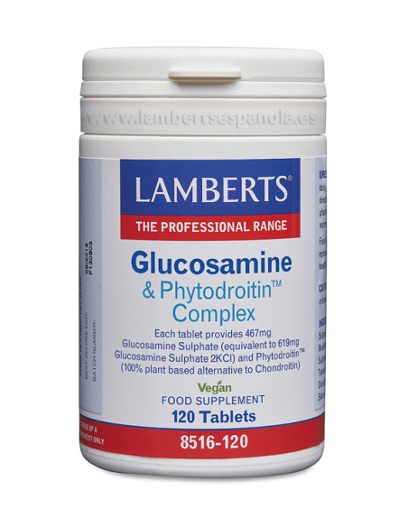 Complejo de Glucosamina y FitodroitinaÂ 120 Tabs de Lamberts