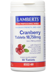 Arandano Rojo 18,750Mg. 60 Comprimidos de Lamberts
