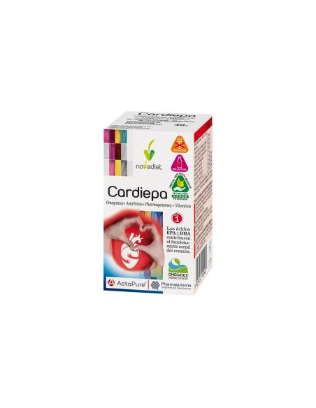 Pack 3x2 Cardiepa 60 cápsulas de Novadiet