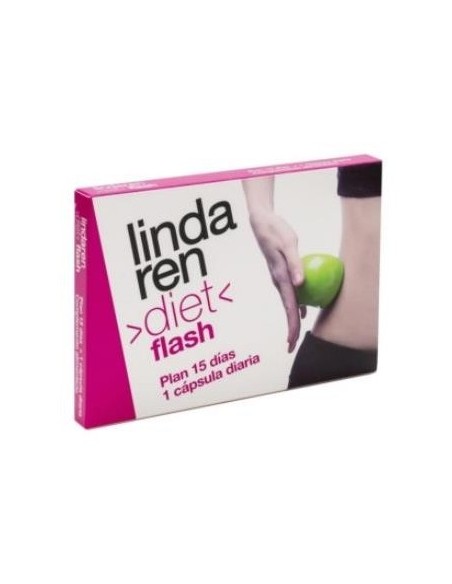 Lindaren Diet Flash 15Cap. de Artesania