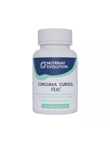 Cúrcuma Cursol Plus   30 VCAPS de Nutrinat Evolution