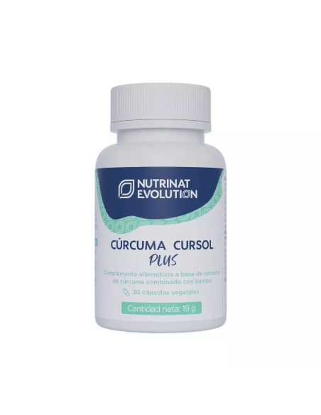 Cúrcuma Cursol Plus   30 VCAPS de Nutrinat Evolution