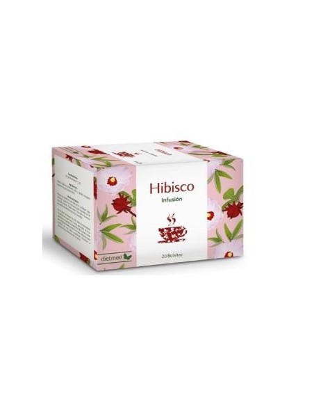 Pack 4x3 uds Hibisco Infusion 20Sbrs. de Dietmed