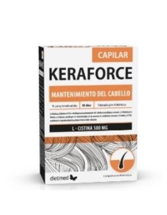 Pack 4x3 uds Keraforce Capilar 30Comp. de Dietmed
