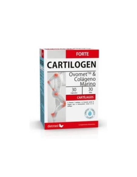 Pack 4x3 uds Cartilogen Forte 30Cap. de Dietmed
