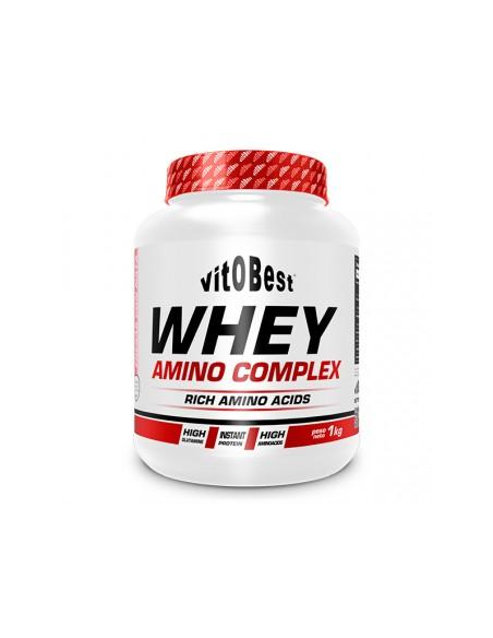 Whey Amino Fresas Nata 1 Kg de Vit.O.Best