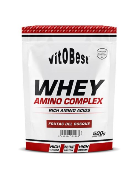 Whey Amino 500 Gr Frutas Bosque de Vit.O.Best