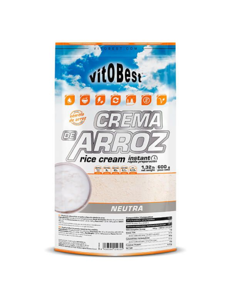 Crema Arroz 600 G Neutra de Vit.O.Best