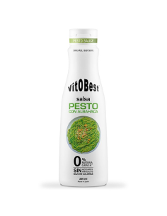 Salsa Pesto Con Albahaca - 250 Ml de Vit.O.Best