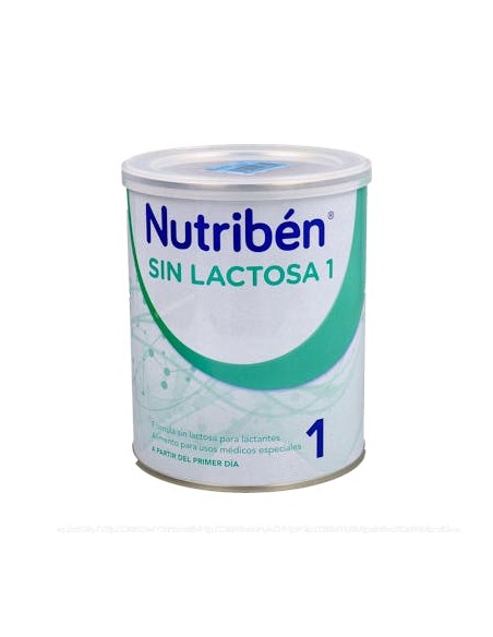 Nutriben 1 Leche S/ Lactosa 400 G Bote de Nutriben