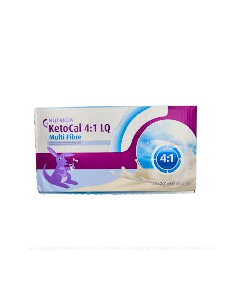 Ketocal 4.1 M.Fibra Liq. Neutro 32X200 Ml de Nutricia