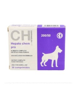 Hepato Chem Pro 200/50 30 Comp Chemical Iberica Vet de Chemical Iberica Vet