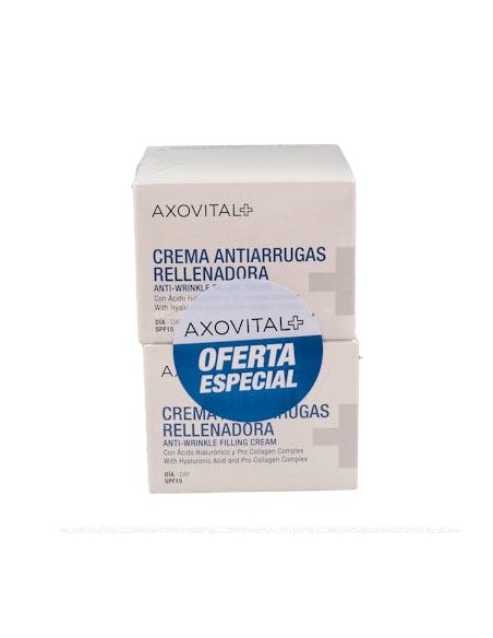 Axovital Duplo Antiarrugas Spf15 50 + 50 Ml de Axovital