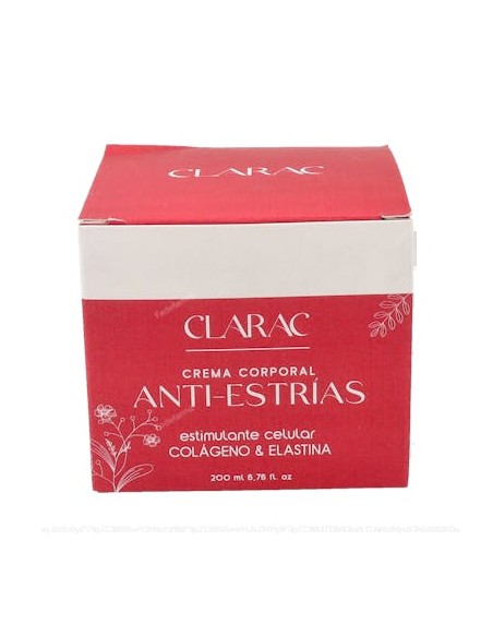 Clarac Elastine Crema Antiestrias 250Ml. de Clarac