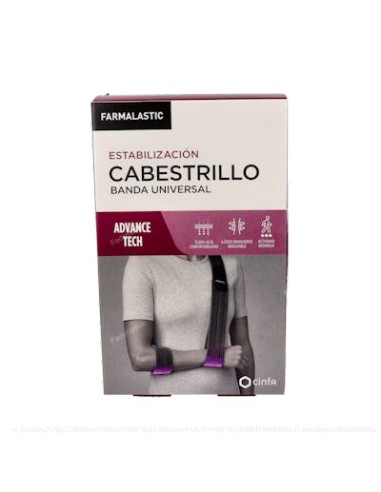 Cabestrillo Banda Univ Adv Tech T-U 5,5Cmã?1,7M Gris de Farmalastic