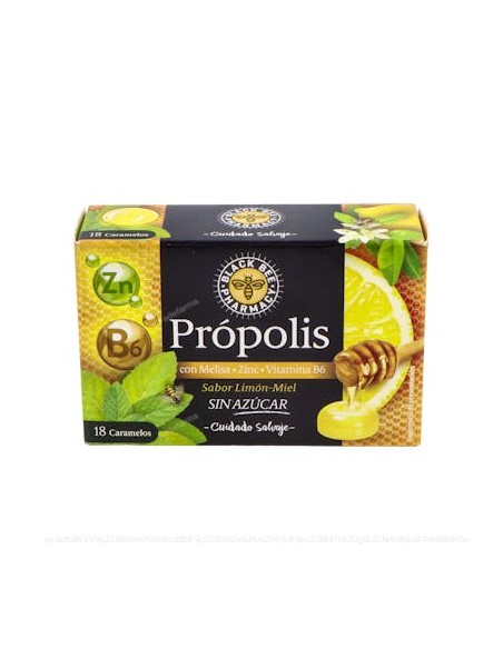 Black Bee Pharmacy Caramelos Propolis 18 Gummies de Black Bee