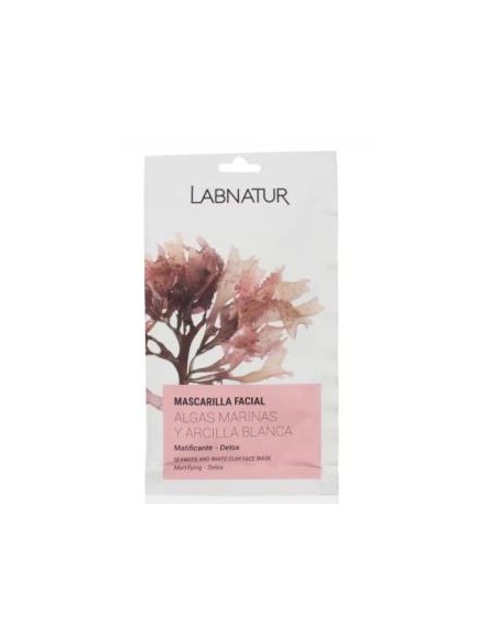Mascarilla Facial Algas Marinas-Arcilla 24Udsx15Ml. de Labnatur Bio