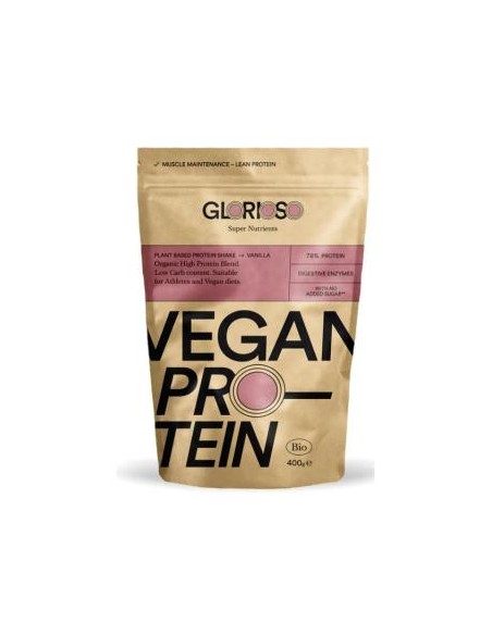 Vegan Protein Vainilla 400Gr.  Sg Vegan de Glorioso
