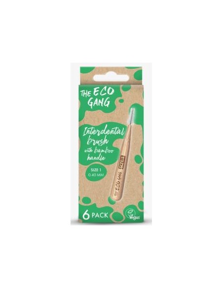 Cepillo Interdental Bambu Nº1 0,4Mm 6Ud. de The Eco Gang