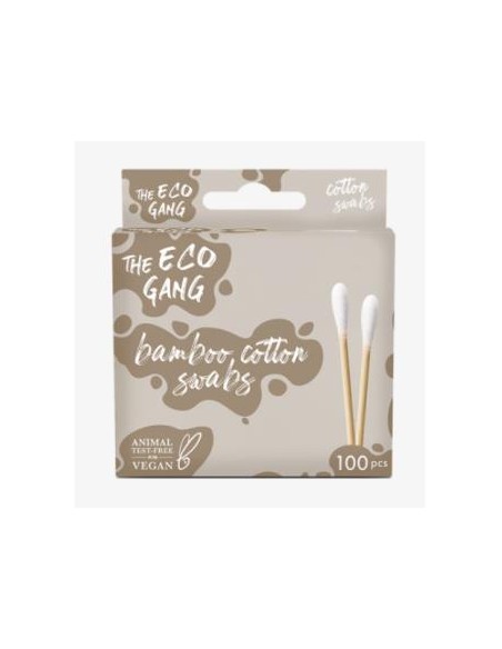 Bastoncillos Oidos 100Ud de The Eco Gang