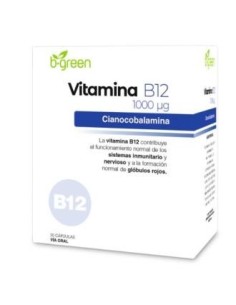 Vitamina B12 30 Cap. de B.Green (Lab. Lebudit)