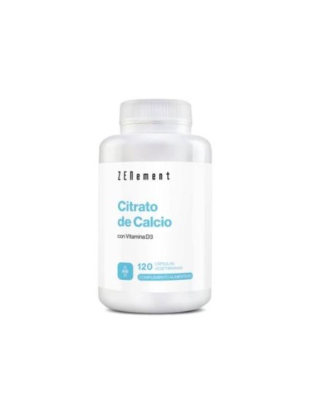 Citrato De Calcio Con Vit. D3 120Cap. de Zenement