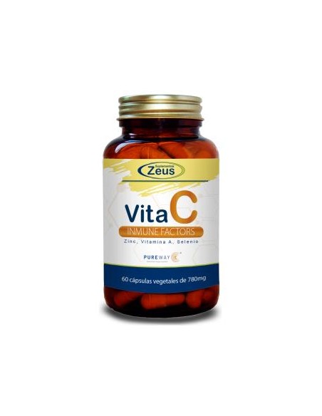 Vitamina C Inmune Factors 60Cap. de Zeus