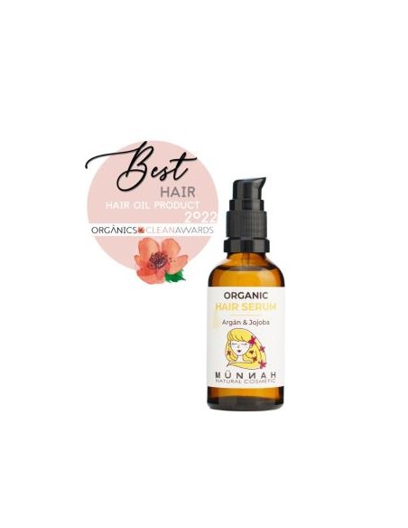 Serum Capilar  Jojoba Y Argan 50 Ml de Munnah
