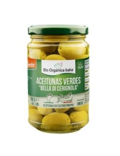 Aceituna Verde Gigante 280 Gr Bio de Bio Organica Italia