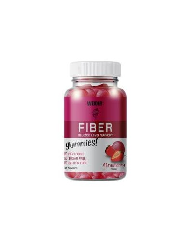 Fiber  Fresa 60 Gummies de Weider