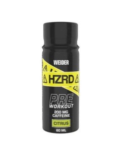 Hzrd Shot Citrus 12Udsx60 Ml de Weider