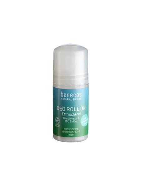 Desodorante Refrescante Salvia Roll-On 50 Ml Bio Vegan de Benecos