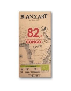 Chocolate Negro 82% Congo 75 Gr Eco de Blanxart