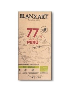 Chocolate Negro 77% Peru 75 Gr Eco de Blanxart