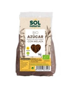 Azucar Moreno De Caña Integral Con Melaza  1 Kg Bio de Solnatural