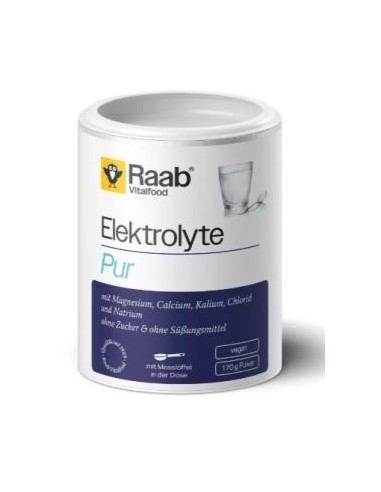 Electrolito Puro Polvo 170 Gr Vegan Sg de Raab Vitalfood