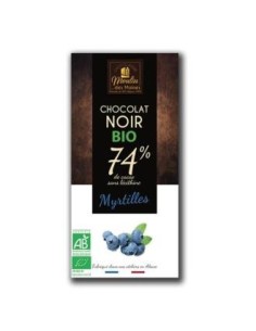 Chocolate Negro 74% Arandano Negro Azul 100 Gr Bio de Moulin Des Moines