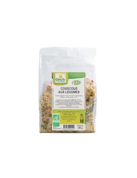 Cuscus Con Verduras 250Gr Bio de Moulin Des Moines