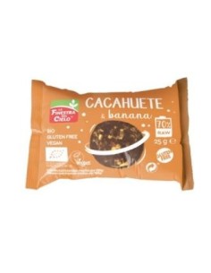 Barrita Energy Ball Cacahuete-Banana 20 Uds Eco Sg Vegan de La Finestra Sul Cielo