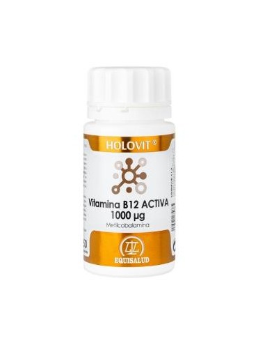 Holovit Vitamina B12 Activa 1000 µg 50 Cap. de Equisalud