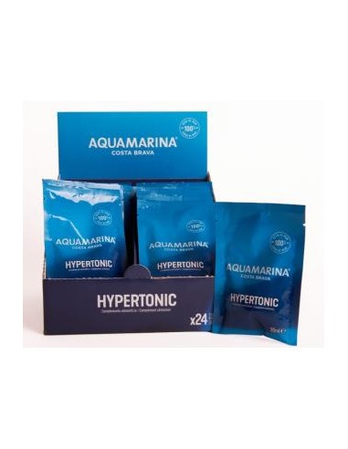 Agua De Mar Hipertonica 24Sticks X 30 Ml de Aquamarina Costa Brava
