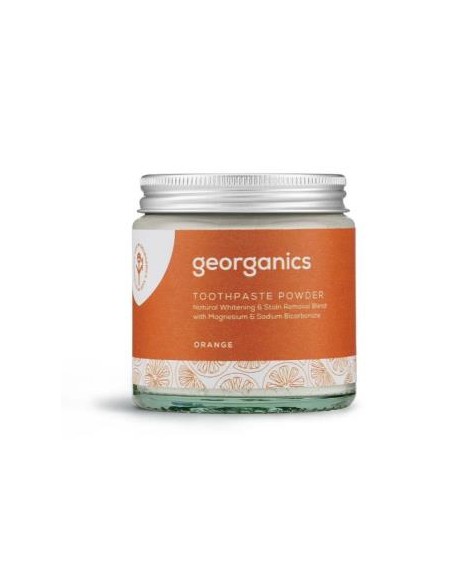 Dentifrico Mineral Naranja 120 Ml de Georganics