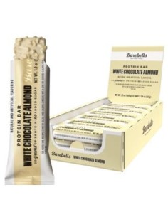 Barrita White Chocolate Almond 12X55Gr de Barebells