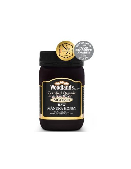 Miel De Manuka Raw  Mgo 350+ Monofloral 500Gr Eco de Woodland´S
