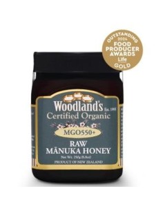 Miel De Manuka Raw Mgo 550+ Monofloral 250Gr Eco de Woodland´S