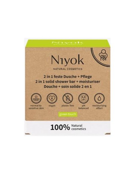 Limpiador Corporal Con Locion Green Touch 80 Gr de Niyok