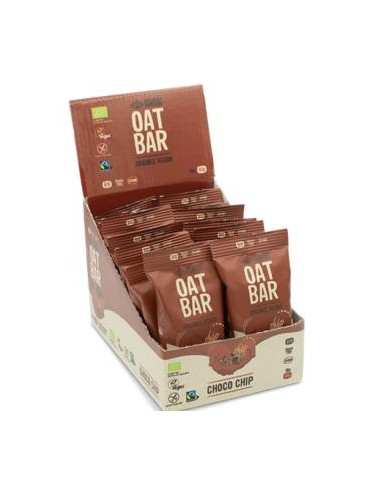 Barrita Avena Choco Chip 18Uds de Iswari