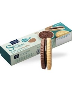 Galleta Biotwins Doble Crema Cacao 125 Gr Bio Sg de Sottolestelle
